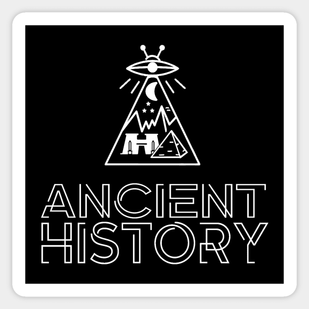 Ancient UFO Aliens Pyramid Ancient Astronaut Sticker by ballhard